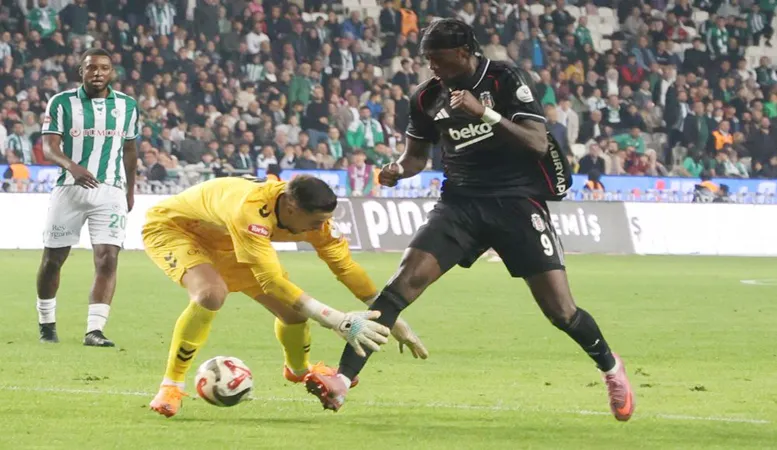 Konyaspor sahasında bu kezde Beşiktaş