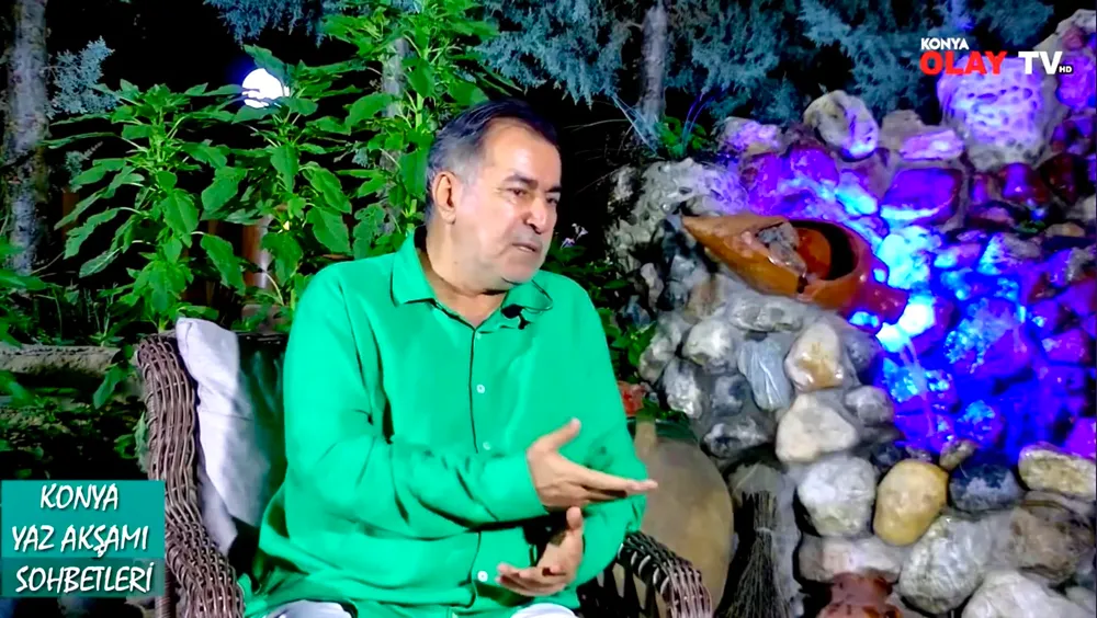 Recep Çınar Konya yaz akşamları sohbetlerinin konuğu oldu