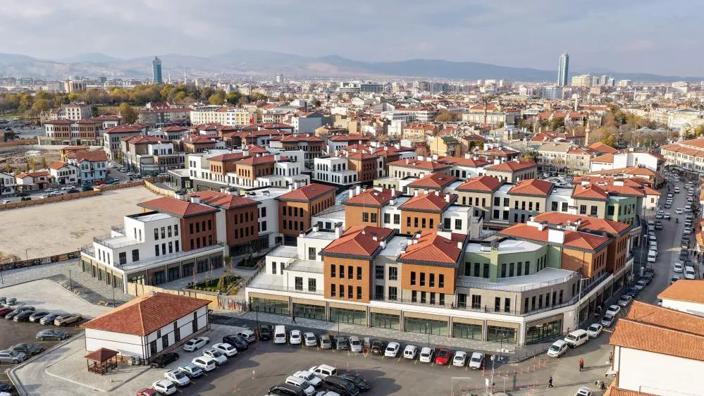 Meram Suriçi Çarşısı birinci etabın açılışı muhteşem törenle yapıldı