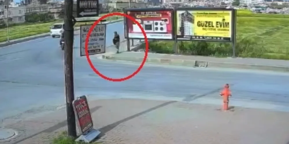 Yürüdüğü kaldırım mezarı oldu