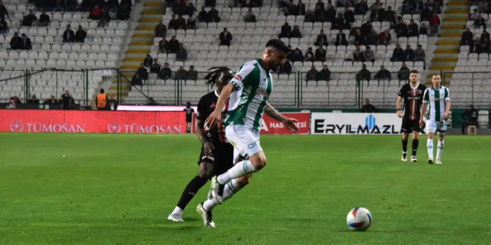 Konyaspor sahasında Gaziantep FK