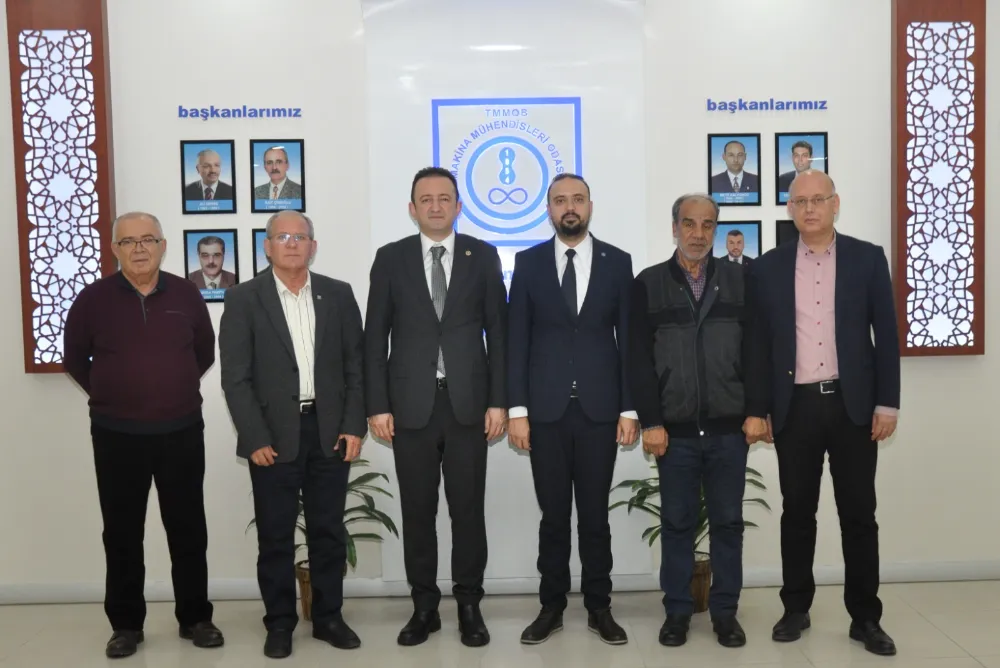 CHP Konya Milletvekili Bektaş’tan Makine Mühendisleri Odasına Ziyaret!