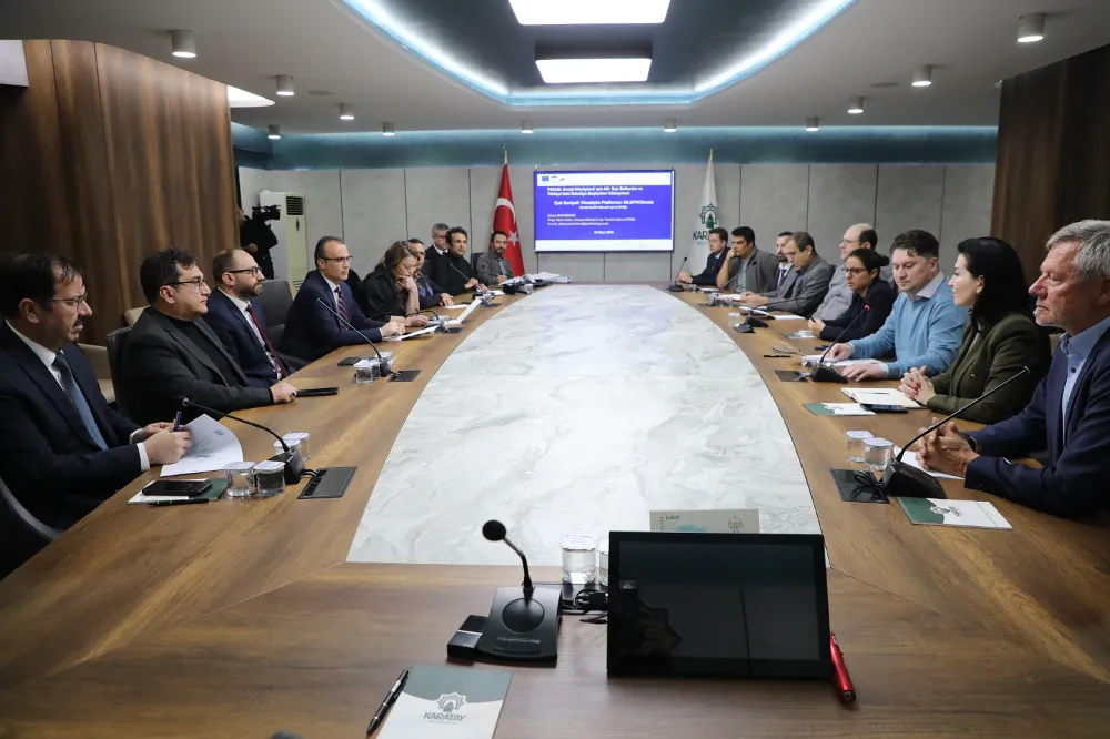 Başkan Kılca AB Enerji Dönüşüm Heyeti İle Bir Araya Geldi!