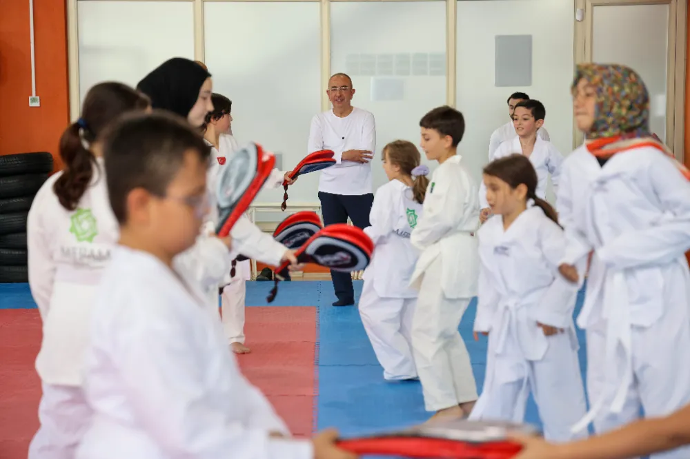 Geleceğin sporcuları Meram spor okullarında yetişiyor