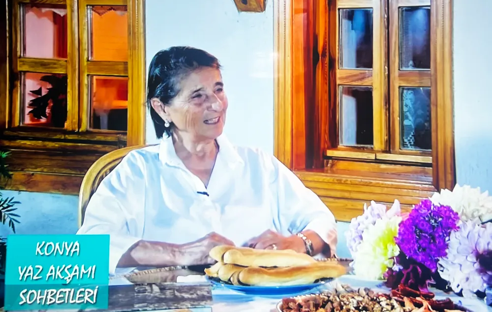 Saime Yardımcı, Konya yaz akşamları sohbetlerinin konuğu oldu
